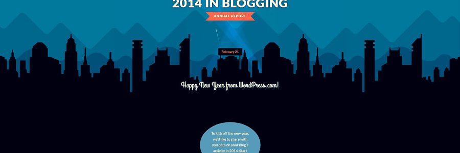 The year of blogging at #WordPressDotCom